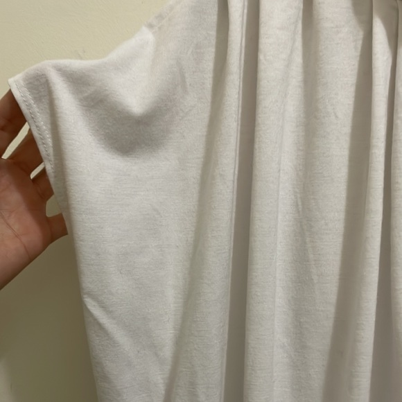 Necessary Objects white top (sz l) - Picture 6 of 9